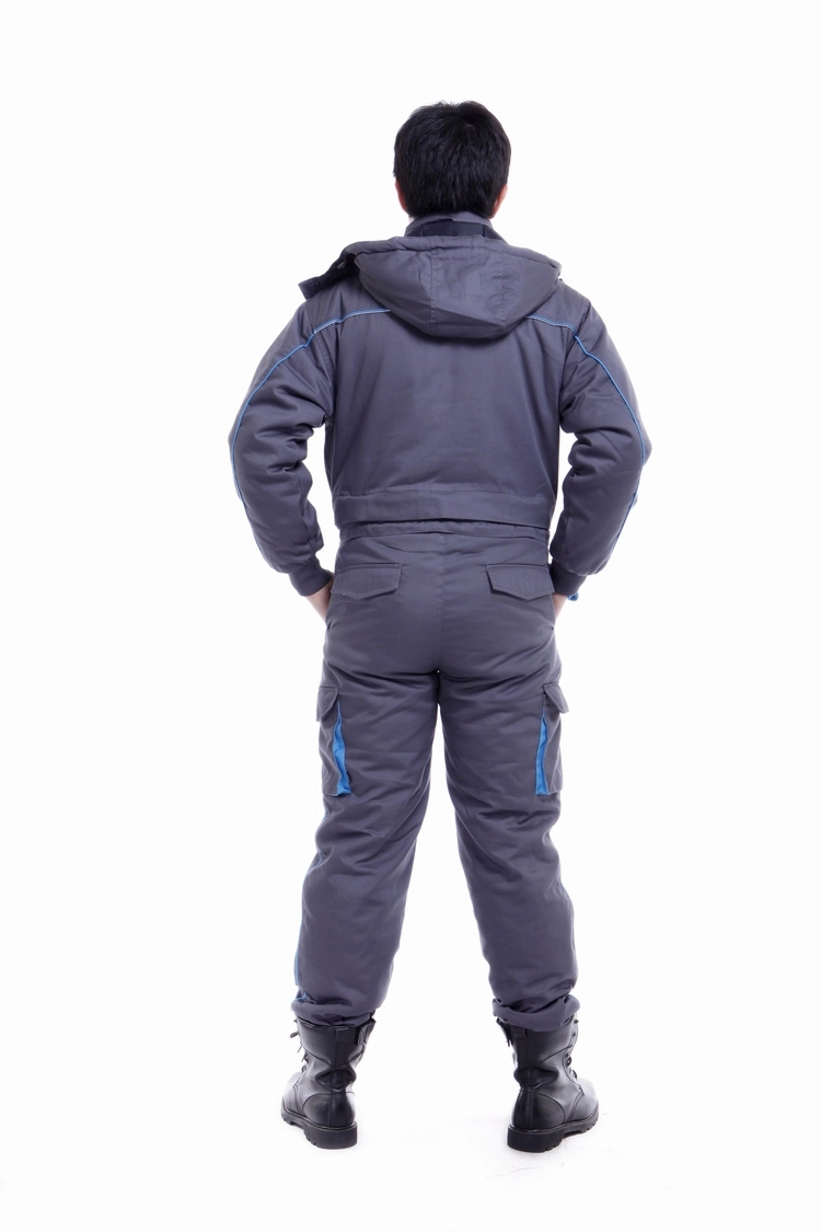 铁灰色连体工作服