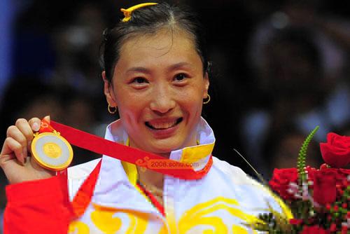 奥运羽毛球女单冠军-张宁