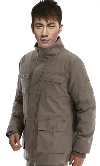 可拆卸内胆工作服棉服